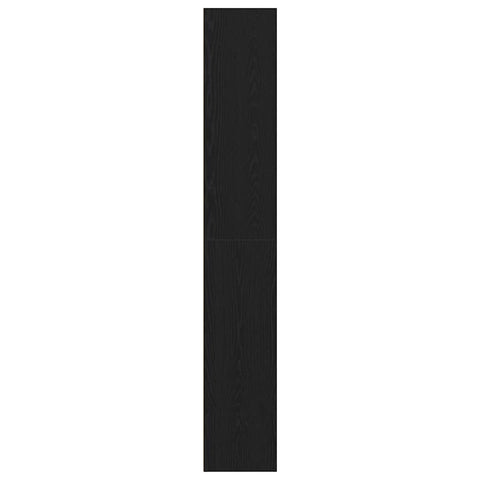 vidaXL Bookcase Black Oak 60x30x189 cm Engineered Wood