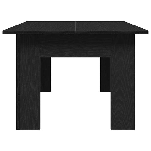 vidaXL Coffee Table Black oak 100 x 60 x 42 cm Engineered wood