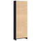 vidaXL Bookcase Black oak 60 x 24 x 176 cm Engineered wood