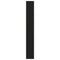 vidaXL Bookcase Black oak 60 x 24 x 176 cm Engineered wood
