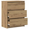 vidaXL Sideboard Artisan Oak 60x35x76 cm Engineered Wood