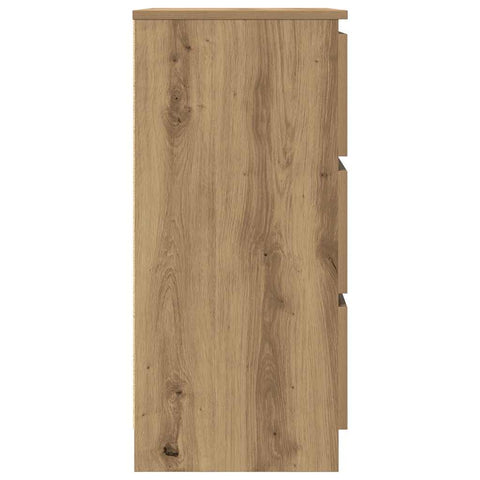 vidaXL Sideboard Artisan Oak 60x35x76 cm Engineered Wood