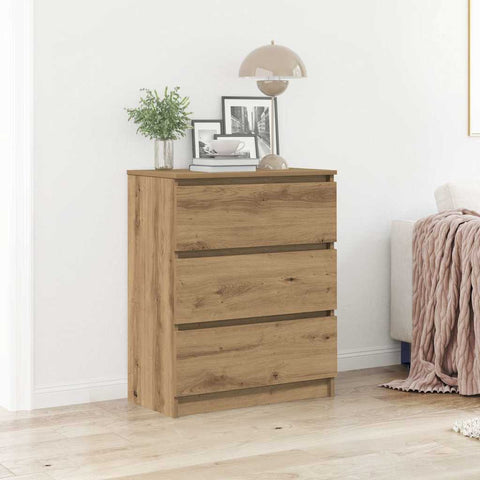vidaXL Sideboard Artisan Oak 60x35x76 cm Engineered Wood
