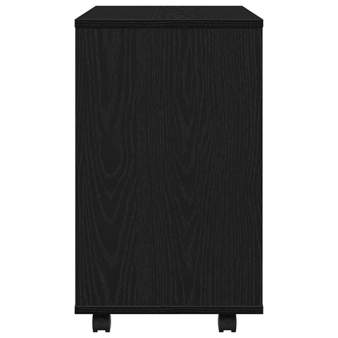vidaXL Side Table Black Oak 70x35x60 cm Engineered Wood