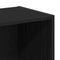 vidaXL Book Cabinet Black oak 36 x 30 x 171 cm Engineered Wood