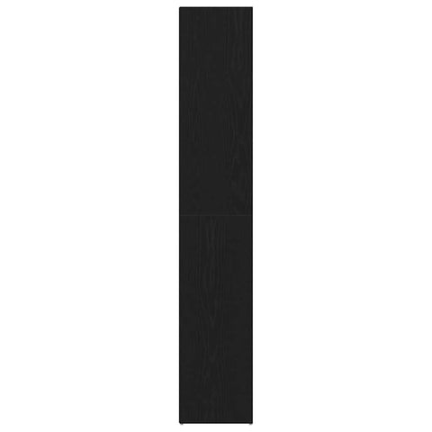 vidaXL Book Cabinet Black oak 36 x 30 x 171 cm Engineered Wood