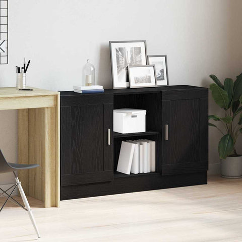 vidaXL Sideboard Black 120 x 30.5 x 70 cm Engineered wood