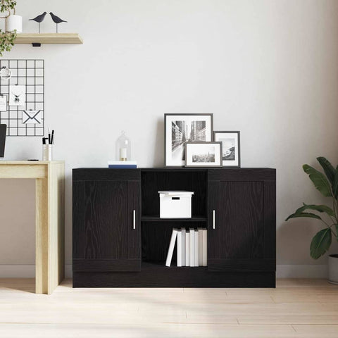 vidaXL Sideboard Black 120 x 30.5 x 70 cm Engineered wood