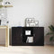 vidaXL Sideboard Black 120 x 30.5 x 70 cm Engineered wood