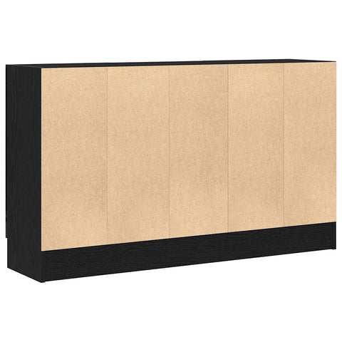 vidaXL Sideboard Black 120 x 30.5 x 70 cm Engineered wood