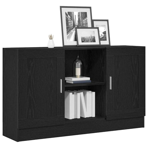 vidaXL Sideboard Black 120 x 30.5 x 70 cm Engineered wood
