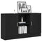 vidaXL Sideboard Black 120 x 30.5 x 70 cm Engineered wood