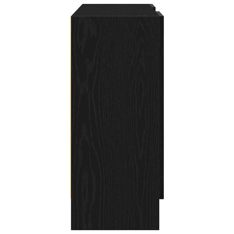vidaXL Sideboard Black 120 x 30.5 x 70 cm Engineered wood