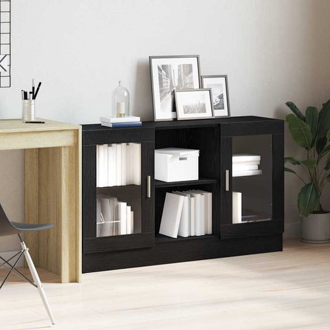 vidaXL Sideboard Black 120 x 30.5 x 70 cm Engineered wood