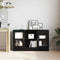 vidaXL Sideboard Black 120 x 30.5 x 70 cm Engineered wood