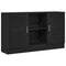vidaXL Sideboard Black 120 x 30.5 x 70 cm Engineered wood