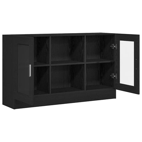 vidaXL Sideboard Black 120 x 30.5 x 70 cm Engineered wood