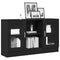 vidaXL Sideboard Black 120 x 30.5 x 70 cm Engineered wood