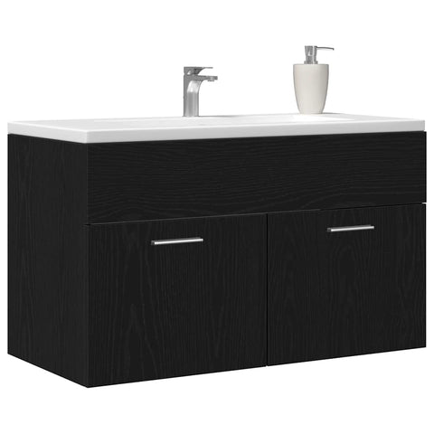 vidaXL Sink cabinet Wall-mounted 38.5 x 100 x 46 cm Engineered Wood