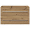 vidaXL Bathroom Sink Cabinet Artisan Oak 80x38.5x48 cm Engineered Wood