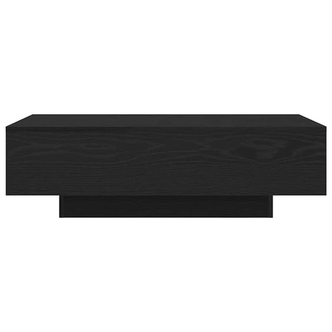vidaXL Coffee Table Black oak 100 x 49.5 x 31 cm Engineered wood