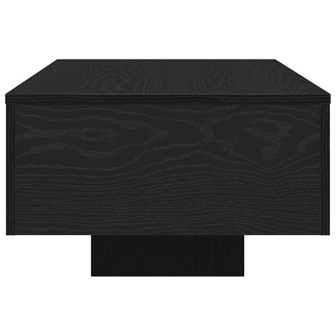 vidaXL Coffee Table Black oak 100 x 49.5 x 31 cm Engineered wood