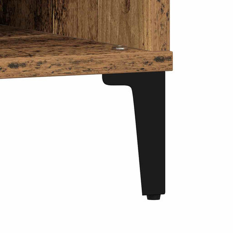 vidaXL Coffee Table Old wood 60 x 60 x 30 cm Engineered wood