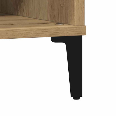 vidaXL Coffee Table Artisan oak 60 x 60 x 30 cm Engineered wood