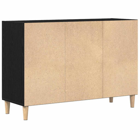 vidaXL Sideboard Black oak 103.5 x 35 x 70 cm Engineered Wood