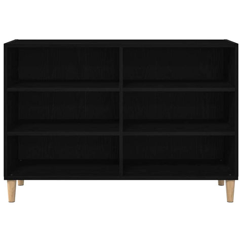 vidaXL Sideboard Black oak 103.5 x 35 x 70 cm Engineered Wood