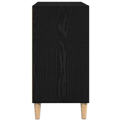 vidaXL Sideboard Black oak 103.5 x 35 x 70 cm Engineered Wood