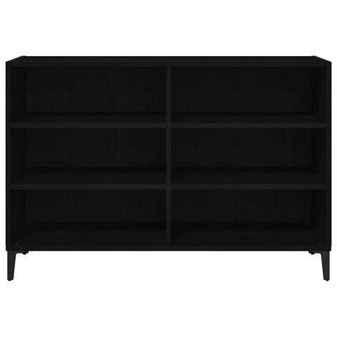 vidaXL Sideboard Black 103.5 x 35 x 70 cm Engineered wood
