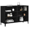 vidaXL Sideboard Black 103.5 x 35 x 70 cm Engineered wood