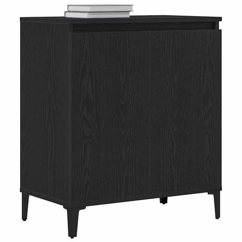 vidaXL Sideboard Black 60 x 35 x 70 cm Engineered wood