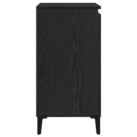 vidaXL Sideboard Black 60 x 35 x 70 cm Engineered wood