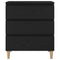 vidaXL Sideboard with Drawer Black Oak 60 x 35 x 70 cm Engineered wood