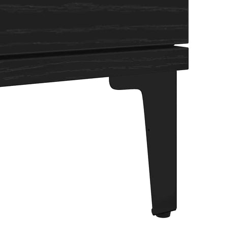 vidaXL Sideboard Black Oak 60x35x70 cm Engineered Wood