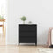 vidaXL Sideboard Black Oak 60x35x70 cm Engineered Wood