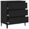 vidaXL Sideboard Black Oak 60x35x70 cm Engineered Wood
