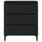 vidaXL Sideboard Black Oak 60x35x70 cm Engineered Wood