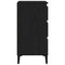 vidaXL Sideboard Black Oak 60x35x70 cm Engineered Wood