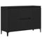 vidaXL Sideboard with Drawer Black 104 x 35 x 70 cm Engineered wood