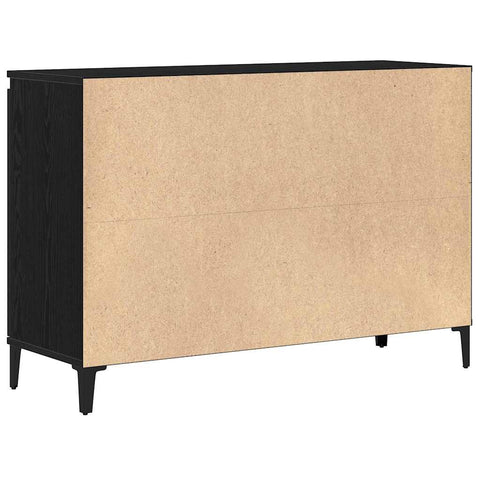 vidaXL Sideboard with Drawer Black 104 x 35 x 70 cm Engineered wood