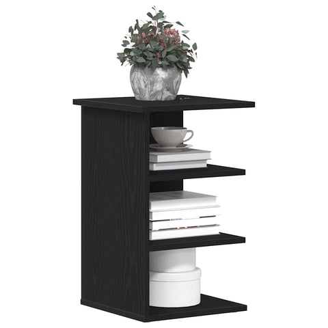 vidaXL Side Cabinet Black 35 x 35 x 55 cm Engineered wood