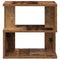 vidaXL Side Table Old wood 40 x 40 x 40 cm Engineered wood