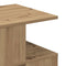 vidaXL Side Table Artisan oak 40 x 40 x 40 cm Engineered wood