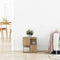 vidaXL Side Table Artisan oak 40 x 40 x 40 cm Engineered wood