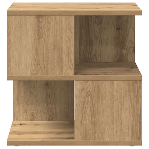 vidaXL Side Table Artisan oak 40 x 40 x 40 cm Engineered wood
