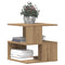 vidaXL Side Table Artisan oak 40 x 40 x 40 cm Engineered wood