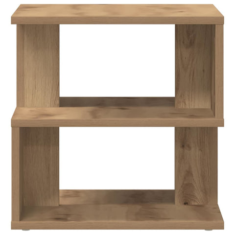 vidaXL Side Table Artisan oak 40 x 40 x 40 cm Engineered wood